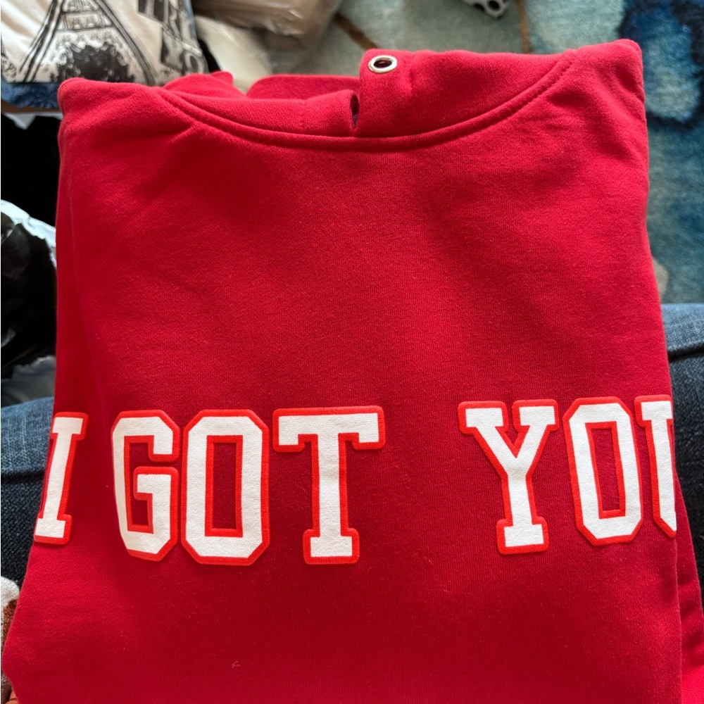 Pegasus X Trippie Redd Collab “I GOT YOU” Men’s Red Hoodie Size XL BRAND NEW - Picture 14 of 14